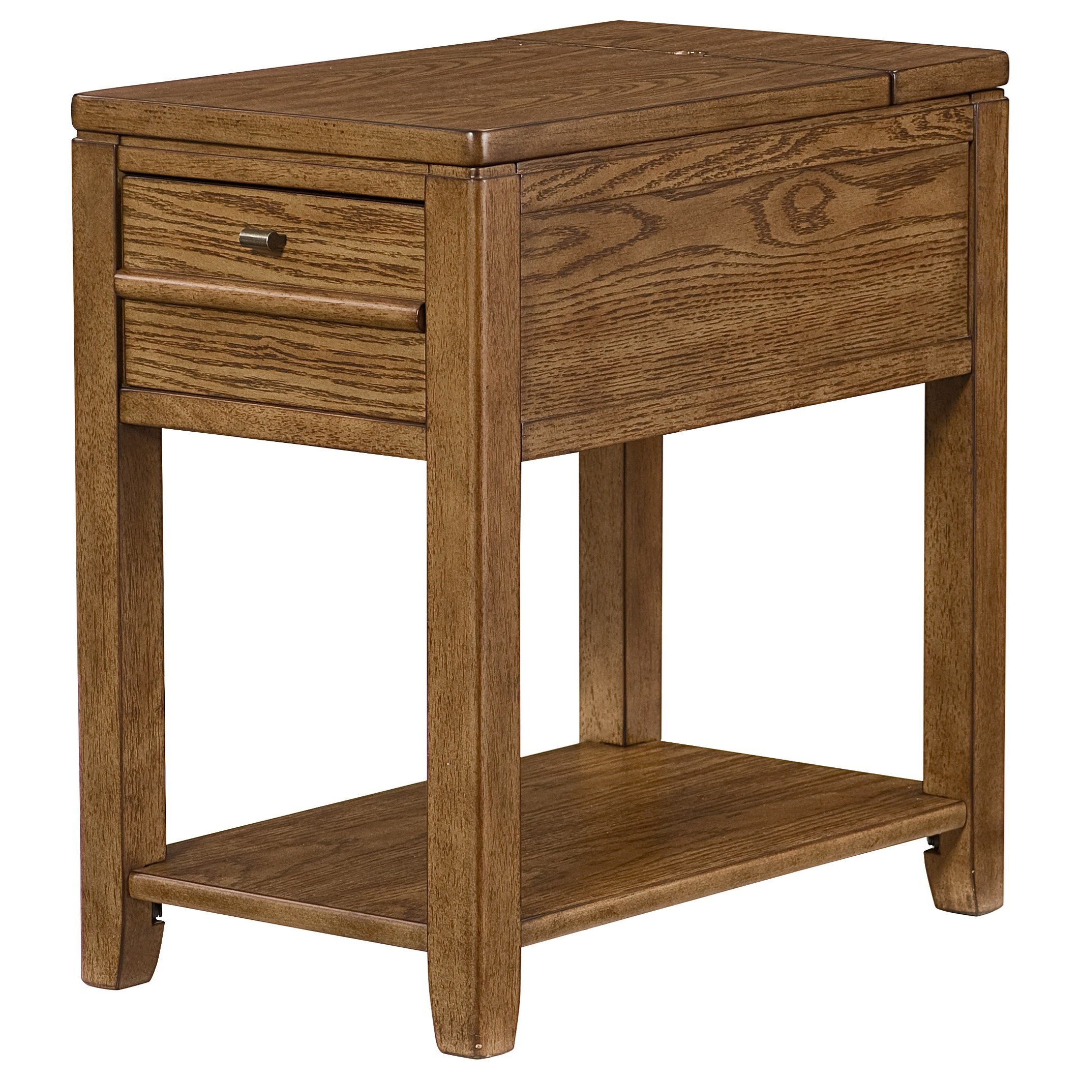 Chairside table online with power